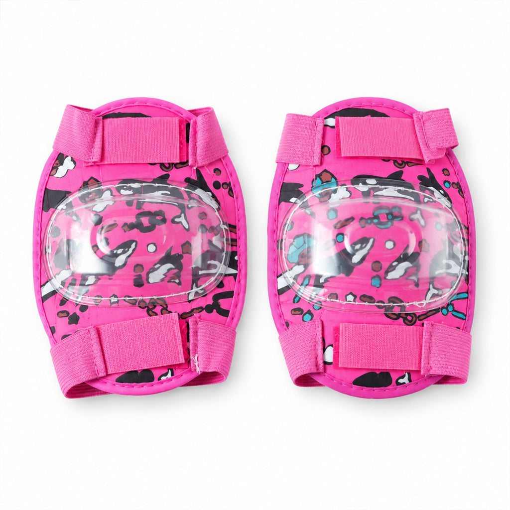 Adjustable Kids Elbow Protection Pads For Cycling Skating And Scooter Play (1 Pair)